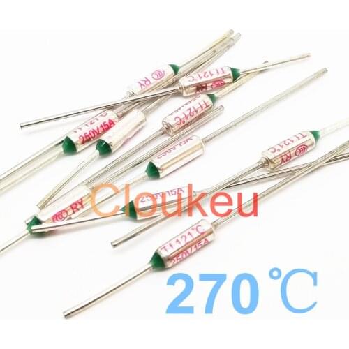 RY Tf 270C 250V10A Metal temperature fuse 270 Centigrade