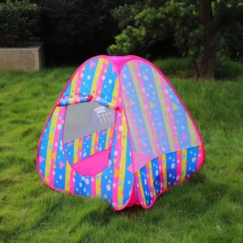 Drop-water Shape Game House Indoor Outdoor Toys Girls Princess Portable Foldable Playhouse Bobo Ball Pool Toys