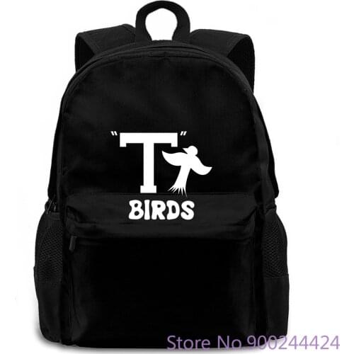 T Birds Tbirds Gang Grease 70S Humor Print Brand women men backpack laptop travel school adult student