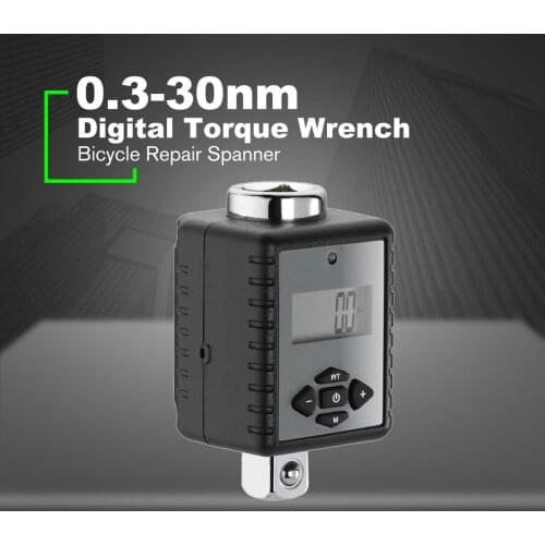 Digital Torque Wrench 1/2 1/4 Torque Spanner Universal 3/8 0.3- 30NM Adjustable Torque Wrench Bike Set Hand Tool