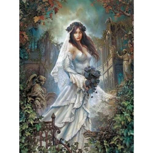 Woman diamond oil painting beauty girl rhinestone embroidery picture mosaic sticker kid toys diamond tapestry poster wall paper