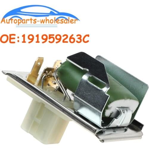 191959263C 30919770 For Volkswagen Golf Jetta PASSAT For AUDI 80 B3 1986-1991 For SEAT Car Blower Motor Resistor Auto Parts
