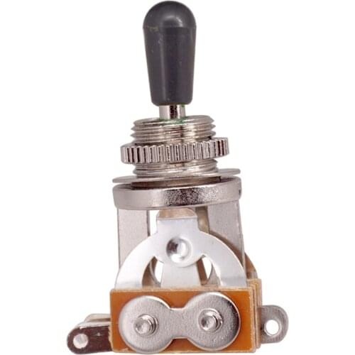 2 X3 Way Toggle Switch Short Straight Pickup For Type Guitar Black