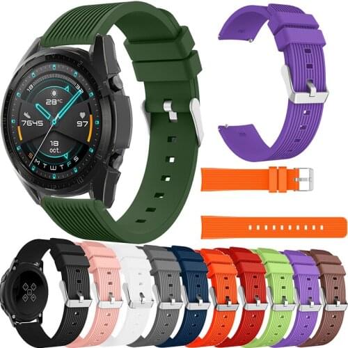 20mm/22mm straps Sport watch band replacement Bracelet for Huawei watch GT 42mm/46mm 2 Pro 2e GS Pro Active strap Belt Wristband