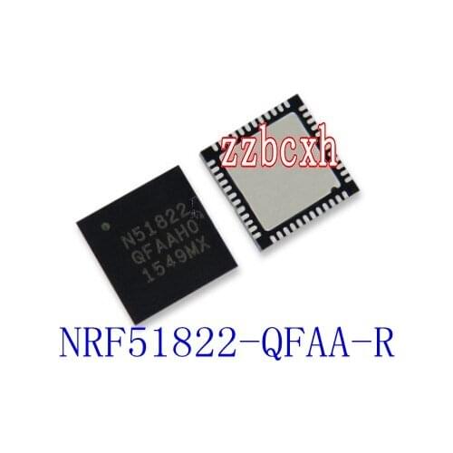 5PCS/LOT New original In Stock N51822 NRF51822-QFAA-R QFN48