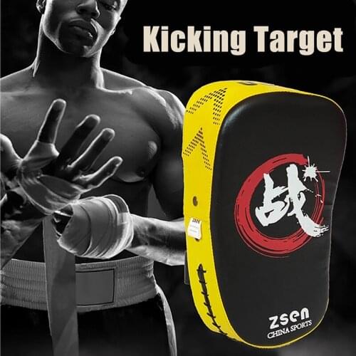 4 Colors Punching Bag Boxing Pad Sand Bag Fitness Taekwondo Hand Kicking Pad Training Gear Muay Thai Foot Target Fitness Parts