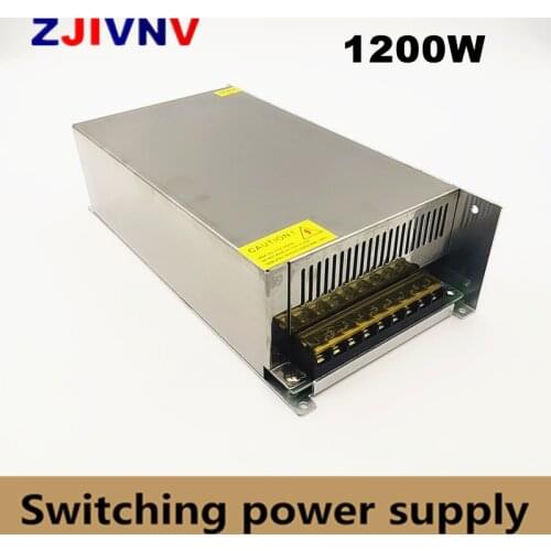 1200W 12V 24V 36V 48V 60V 72V 80V 90V 110v 220v Switching Power Supply LED power supply input 110/220V Ac To Dc Smps 12V 100a