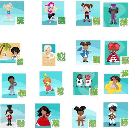 Metal Cutting Dies Girl and Boy DIY Scrapbooking Paper Cards Decorative Craft Embossing