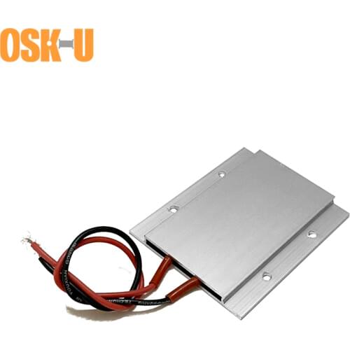 PTC Heating Plate 77x62x6mm Constant Temperature 220V Heater Element Aluminium Cover 170/200/230/250C Celsius Degree