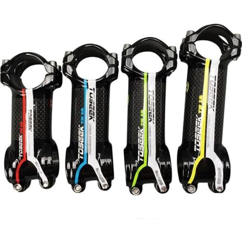 S107 Bicycle bike Stem alloy riser faucet ultra light package carbon fibe bicycle handlebar 28.6*31.8mm 60/70/80/90/100/110mm