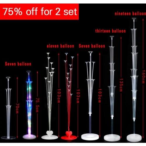 Balloons Happy Birthday Party Decoration Balloon Stand Baby Shower Decorations Kids Gender Reveal Love Wedding balloon stand