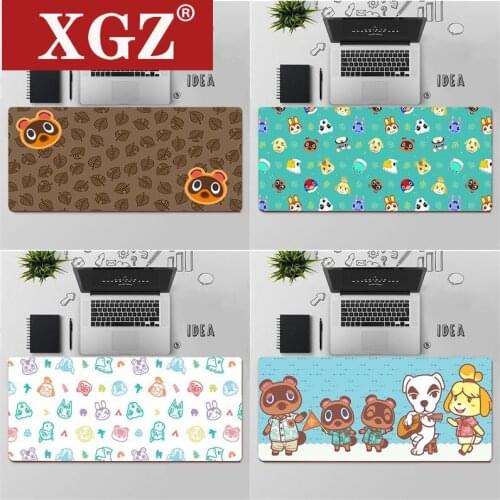 XGZ High Quality Animal Crossing Laptop Mouse Pad Free Shipping Large Mouse Pad Keyboard Pad Gamer Accessories Desk Pad Csgo