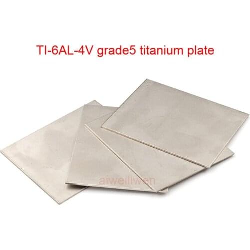 0.5mm thickness grade 5 titanium plate GR5 dynamic plate TI-6AL-4V titanium alloy sheet BT6 TA6V YATB640 TC4 medical Ti sheet