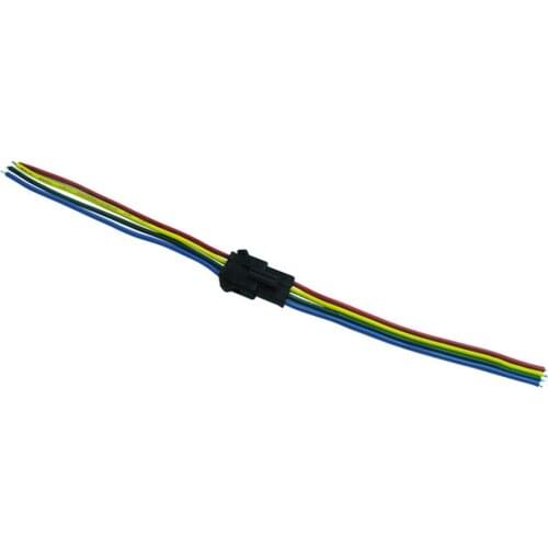 4 pin JST non-waterproof connector for led lighting indoor use