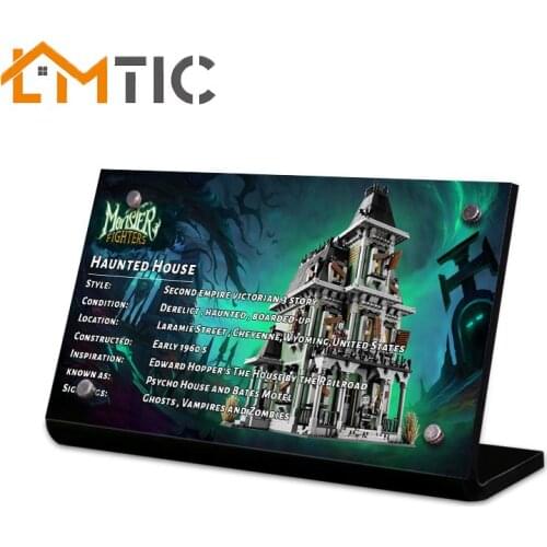 The Acrylic display stand brand for 10228 Haunted House toys building blocks,for childrens toys,DIY decorate your toys