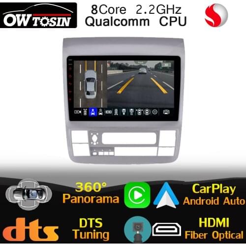 Qualcomm CPU Android Car Multimedia Player For Toyota Alphard 1 AH10 2002-2008 360 Camera 4G LTE Head Unit Stereo HDMI HIFI DTS