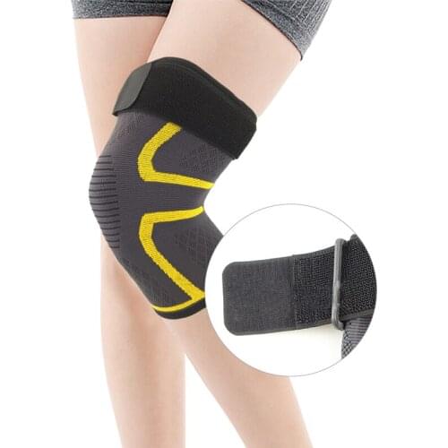 Befusy New Knee Support Professional Protective Sports Elastic Knee Pad Breathable Bandage Knee Brace Basketball Tennis Cycling