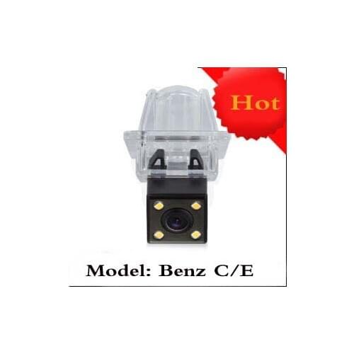Free shipping Car rear view camera for Benz C/E series waterproof night version Factory Promotion