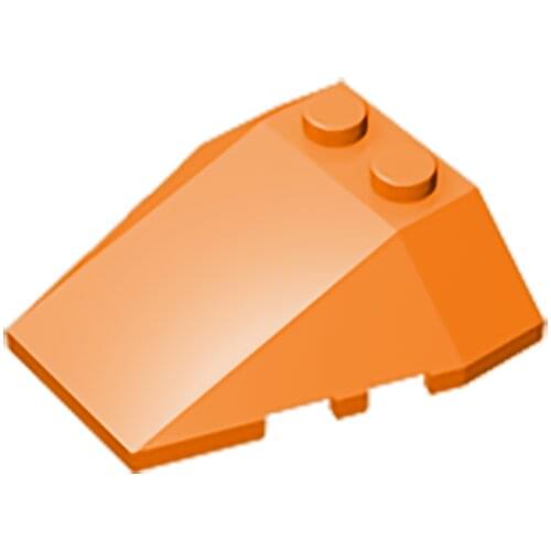 Gobricks GDS-1584 Wedge 4 x 4 Triple with Stud Notches compatible 48933 6069 pieces of childrens toys