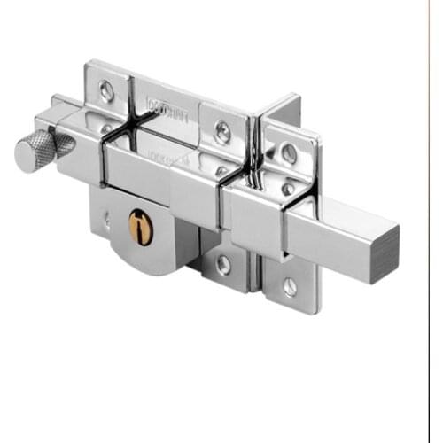 Door bolt Garden Iron Door Fireproof Door Lock Plug Iron Anti-theft Non-mechanical bolt Door Latch Hardware for Home