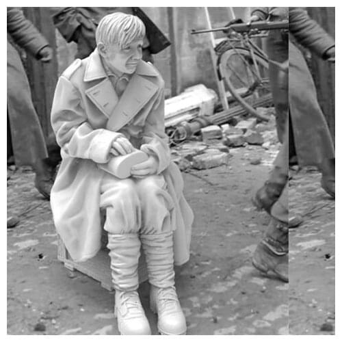 1/35 captives resin kit soldiers GK Military theme of WWII scene combination Uncoated No colour