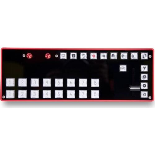 TYST Vmix Mini Switcher Control Panel MIDI 2.0 Video Recording Switchboard Type C interface for Vmix OBS New Media Live Youtube