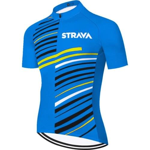 Men strava cycling clothing short sleeve bike jersey Team Cycling Clothing Summer bike shirt Men ropa bicicleta hombre