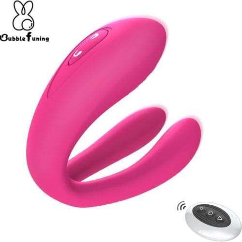 New Couple Vibrator Triple Vagina Stimulator With Wireless Remote Control Rechargeable Vibrating Clitoris Sex Toy for Couple Fun