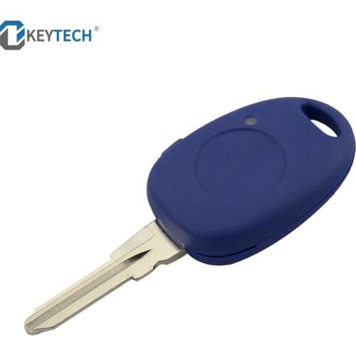 OkeyTech Uncut Remote Car Transponder Key Shell Case For Fiat Fob Car Key Case No Chip NO LOGO