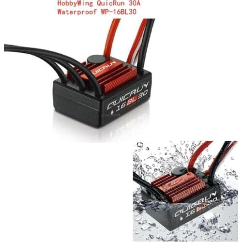 Original Hobbywing QuicRun 16BL30 30A BEC Brushless ESC For 1/16 On-road / Off-road / Buggy /Monster RC Car