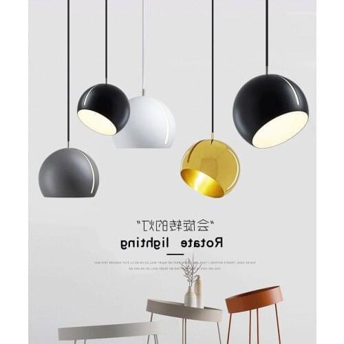 Nordic Single Head Pendant Lamp Droplight,vintage Iron Lamp Bedroom Dining Room Cafe Restaurant Aisle Retro Loft Pendant Light