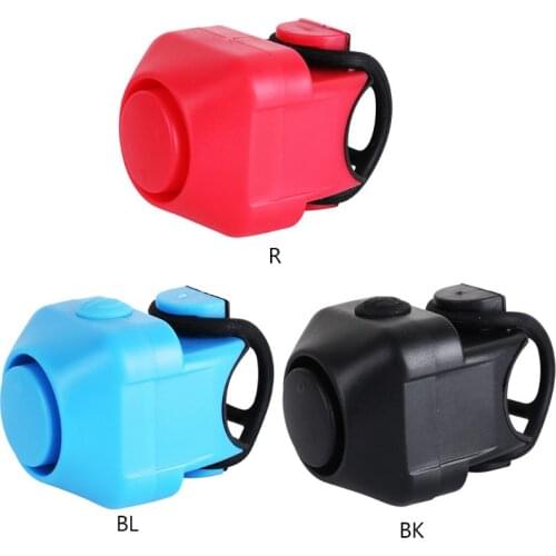 Bicycle Bell Electronic Horn Waterproof Loud Sound Safety Alarm for Kids Adults XXFC