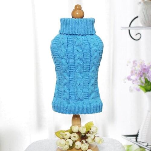 Winter Dog Clothes For Small Medium Chihuahua Sweater Knitwear For Gatos Dachshund Sweater Yorkshire Poodle Costume
