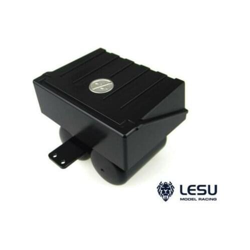 1/14 LESU Metal Battery Box Air Tank Deco TAMIYA MAN RC Tractor Truck Model TH02352-SMT5