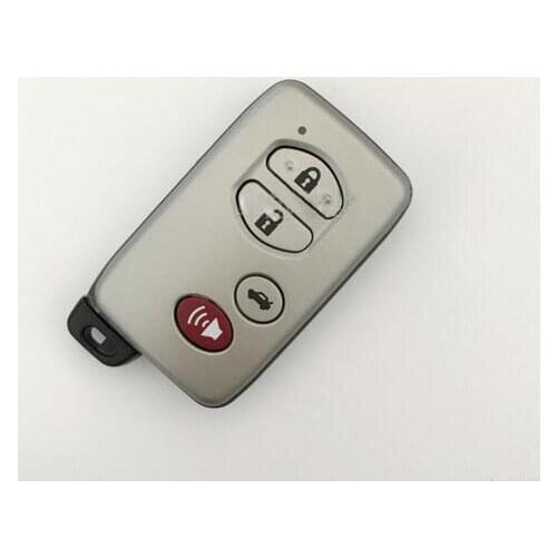Keyless Entry New 4 Buttons Smart Blade Remote Car Key FOB Case Shell for Toyota Sequoia Avalon RAV4 Highlander Camry