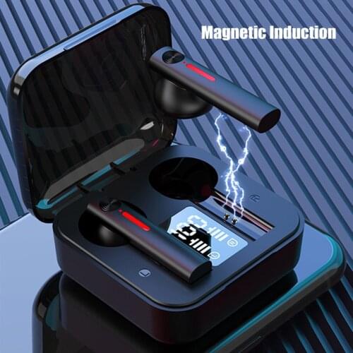 TWS Wireless Earphones Bluetooth 5.0 Touch Control Noise Cancel Sports Waterproof Earplugs HiFi Stereo Bass Earbuds iOS Android