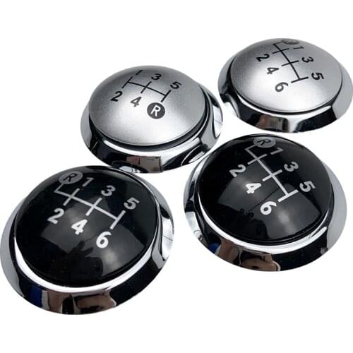 5/6 Speed Gear Shift Knob Lever Emblem Cap Cover for TOYOTA Corolla 1.8MT 2007-2013 / RAV4 AVENSIS YARIS D4D URBAN ALTIS SCION