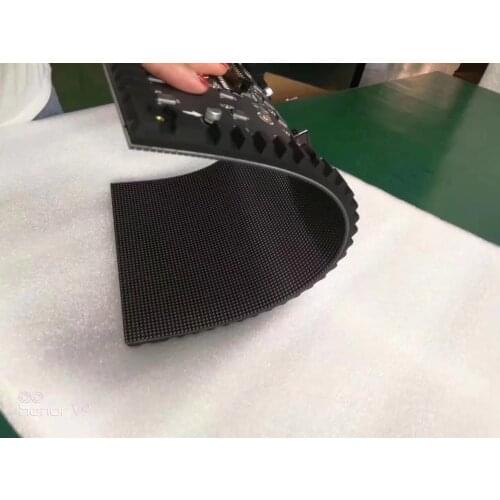 Flexible Led Display Panels P2P1.875P1.56P1.86 Indoor Soft Led Display Module Digital Alarm Clock, Large Mirrored Led Display