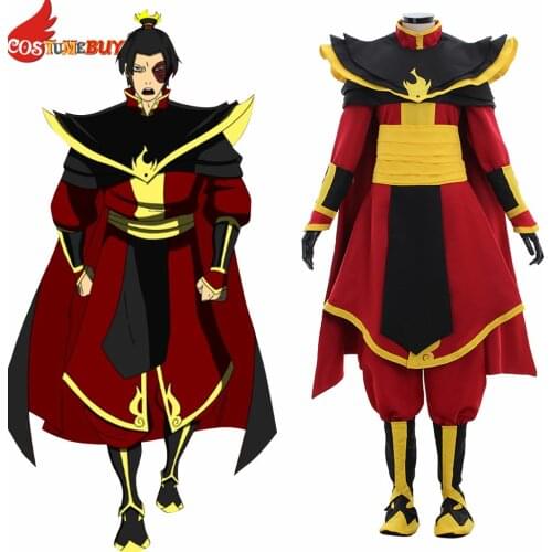 CostumeBuy Avatar: The Last Airbender Fire Nation Prince Zuko Azula Cosplay Costume Full Set Custom Made
