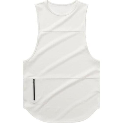 Summer Clothing New Style Sports Vest Mens Quick-Drying Fitness Vest Bottoming Shirt Wholesale Sleeveless Top Men Fashion Tops