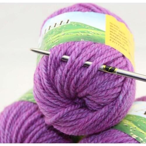 LOT of 1 BallsX50g Color optional Chunky Hand-woven Coarse Knitting Yarn 248-222