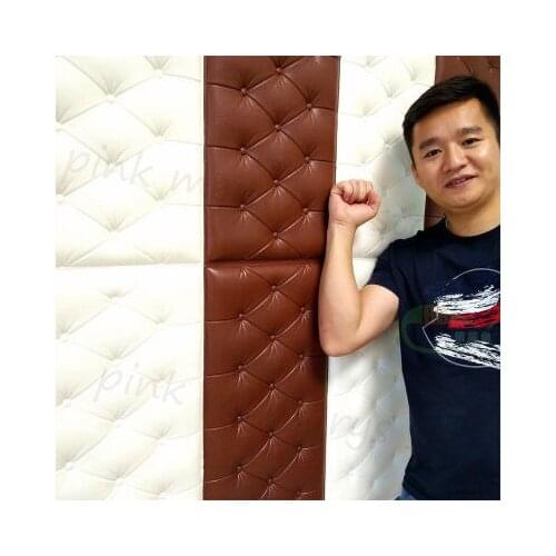 Wall Sticker Soft Pack Software Self-adhesive Wall Sticker About Warm Nordic Style Background Wall Paste Around the Wall Sticker