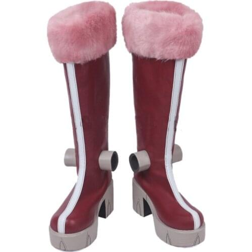 My Hero Academia Boku no Hero Akademia Pussy Cat Mandalay Cosplay Shoes Boots Womens Halloween Carnival Party Shoes