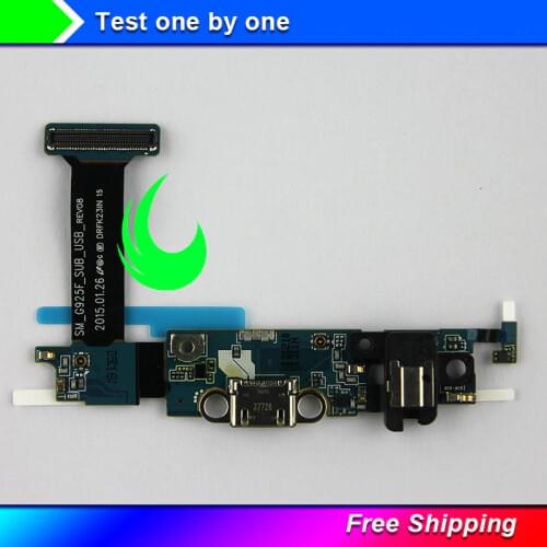 Original S6 Edge USB Charging Port Connector Dock Flex Cable Replacement For Samsung Galaxy S 6 Edge G925F G925S G925K G925A