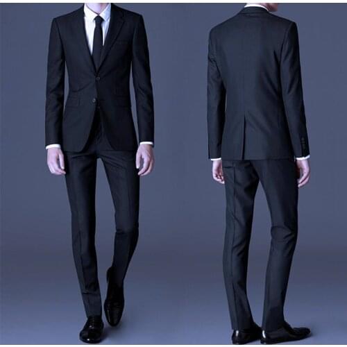 In the autumn of 2021 men suit clothing business work suit best man groom wedding dress