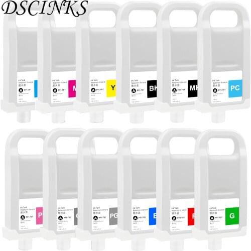 PFI-701 PFI-702 Refillable Ink Cartridge for Canon IPF8100 IPF8110 IPF9100 IPF9110 IPF 8100 9100 8110 9110 PFI 701 PFI701 PFI702