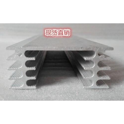 Fast Free Ship High-power radiator width 60mm,high 26mm,length 200mm can be customized custom aluminum radiator 60*26*200mm