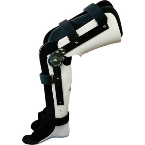Adjustable fixed leg orthosis brace lower extremity orthosis fractures tibia and fibula knee-ankle orthosis fixation devices