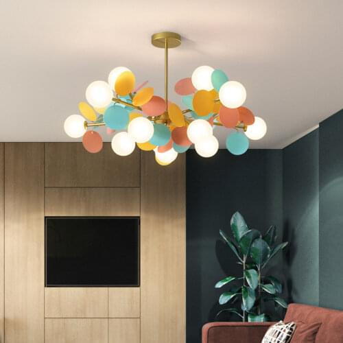 Nordic Decor Living Room Decoration Pendant Lights For Bedroom Indoor Lighting Led Hanging Lights Lamps For Living Room Bedroom