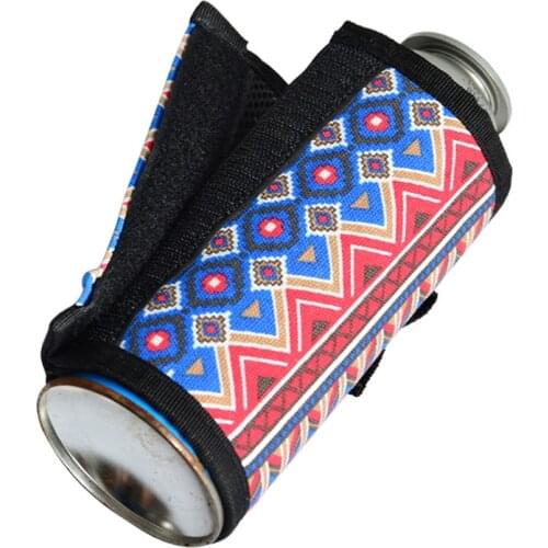 Oxford Gas Canister Cover Protector Camping Fuel Cylinder Storage Bag Outdoor Camping Hiking Gas Cylinder Tank Accessories